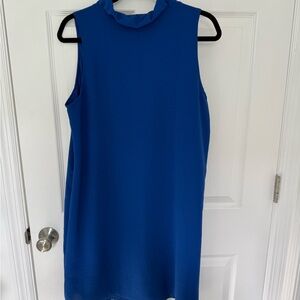 Blue Ruffled Blouse by FSL Apparel